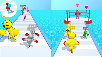 Level Up 🤜Runner Game : NEW UPDATE All Levels Gameplay Walkthrough Android,iOS #2