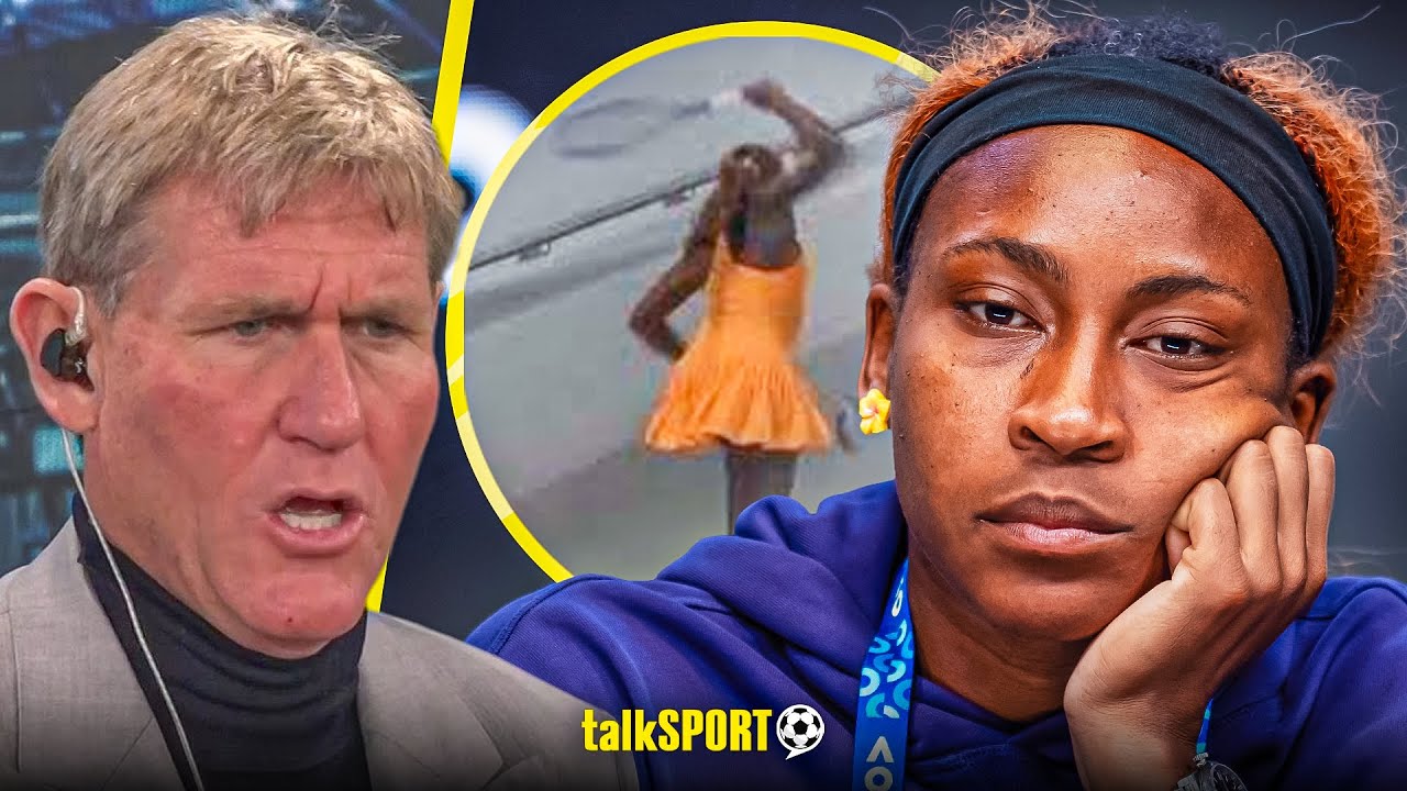 Simon Jordan QUESTIONS Broadcaster Access after Coco Gauff's 'PRIVATE' RACKET SMASH goes VIRAL!