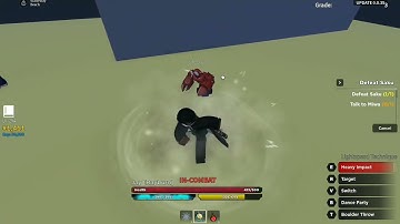 lightspeed fighting style showcase(Kaisen)