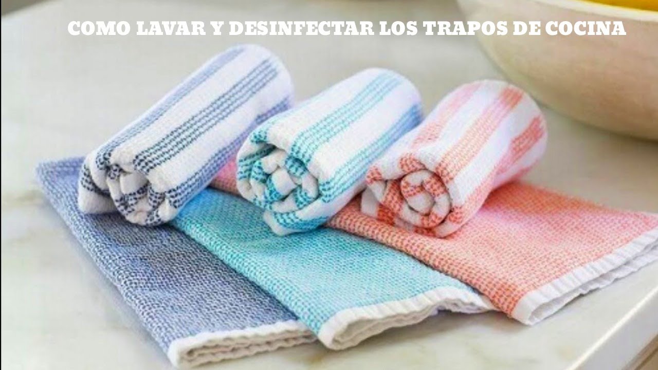 Cómo lavar los trapos de cocina, consejos, limpieza, hogar