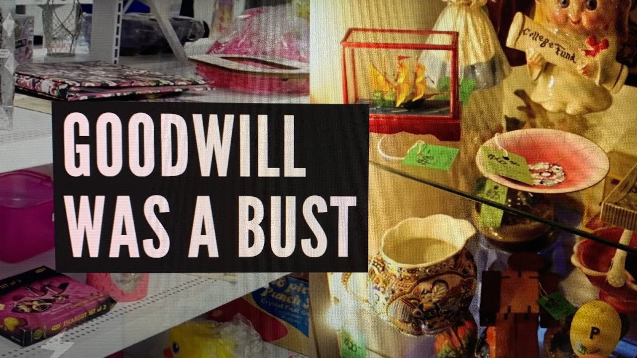 GOODWILL Was a Bust. Backup Plan? Shop with Me for Ebay Reselling