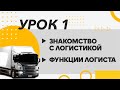 Урок №1 из онлайн-видеокурса «Начинающий логист»