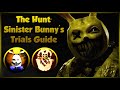 How to easily complete the sinister bunny trial  sinister bunny lantern showcase  roblox the mimic