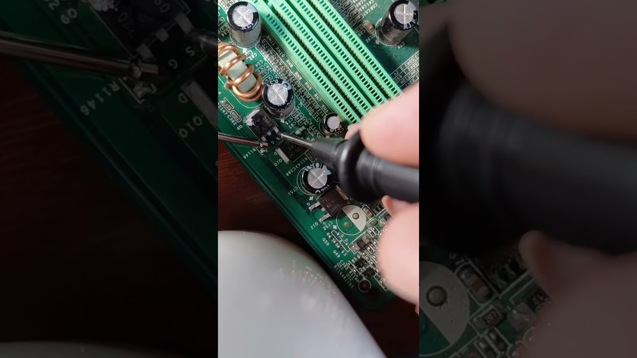 Checking the NTD4809N (Marked as "48 09NG")