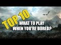 TOP 10 - What games to play when you're bored? - YouTube