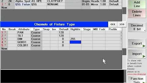 grandMA | Quick Start 1.4 [EN] | Create own fixtures