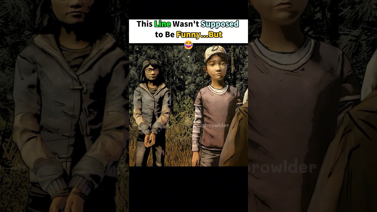 This line wasn’t supposed to be funny…But 