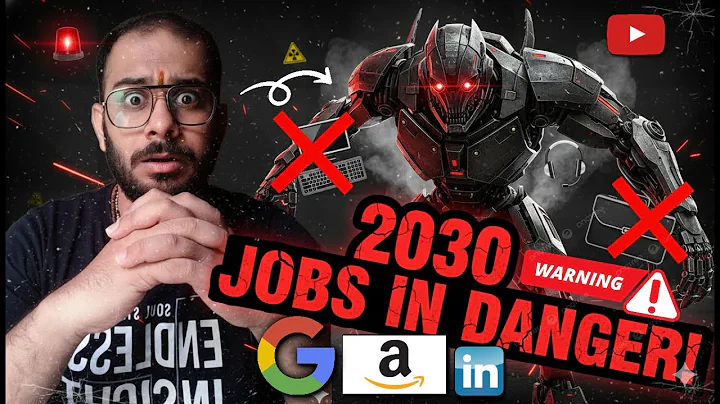 "5 jobs that won’t exist by 2030: The truth you must know now" | @youtubecreators #nojobs #india