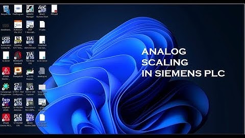 ANALOG SCALING IN SIEMENS