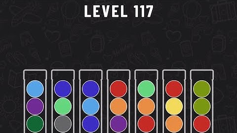 Ball Sort Puzzle Level 117 #ballsortpuzzle #ballsortpuzzlegameplay #puzzlegame #mobilegames