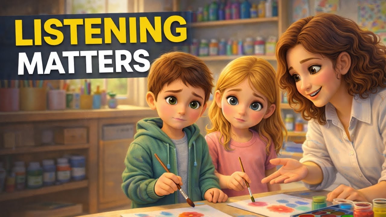 A Gentle Kids Story About Listening and Choices