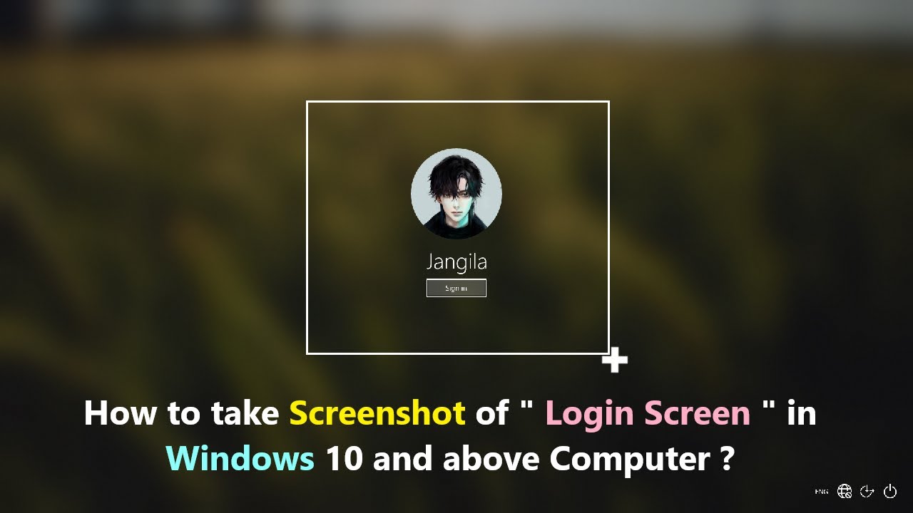 How to take Screenshot of