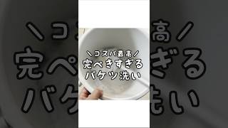 【完璧すぎ】コスパが良すぎるバケツ洗いでお風呂掃除をしてみた！