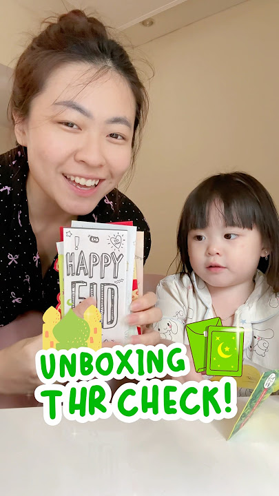 unboxing THR yuka-chan! #thr #yukachan #minivlog #unboxingthr #idulfitri #lebaran