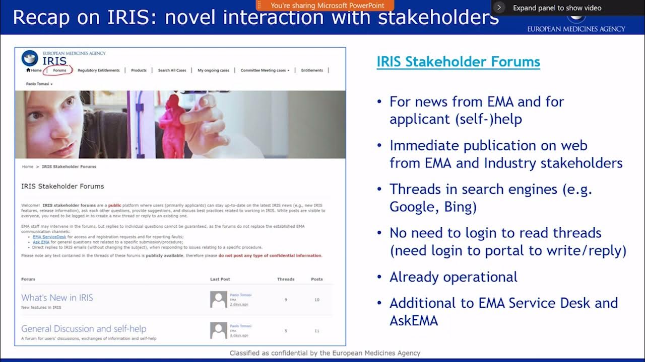 EMA IRIS Inspections Industry training on GMP & GCP YouTube