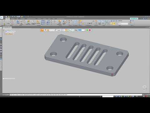 Solid Edge - Pattern along curve in assembly