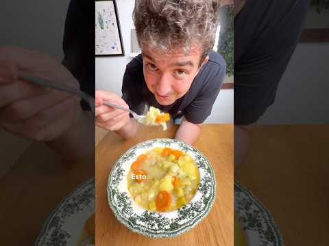 Porrusalda casera #sopastradicionales #sopas #recetasfacilesysanas #viral #comidacasera