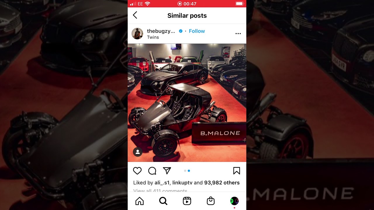 Bugzy Malone showcases his car collection including a Bentley and