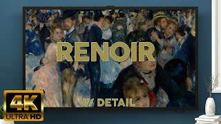 AUGUSTE RENOIR | 4K HD Vintage Art TV | Impressionist Art Slideshow | Painting Screensaver w/ Detail by Your Home Gallery 11,524 views 3 years ago 2 hours, 15 minutes