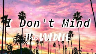 THE WLDLFE - I Don't Mind (Lyrics)
