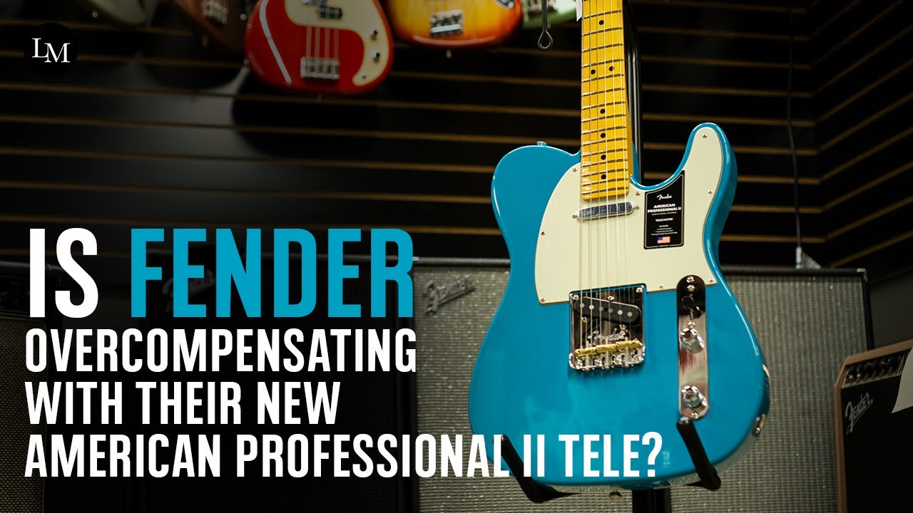 The New Fender American Professional II Telecaster Demo | Lane