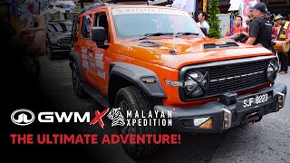 ENTIRE CONVOY of GWM Tank 300 and 500s TAKE ON AN EPIC 4x4 JOURNEY | GWM x Malayan Xpedition 2025