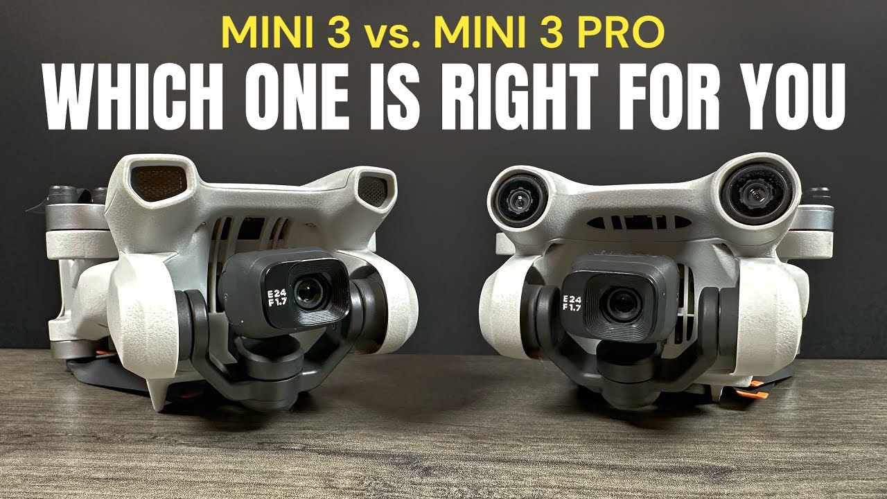 DJI Mini 3 vs Mini 3 Pro: Diferencias