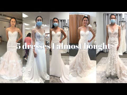 5 Wedding Dresses I Almost Bought | Cocomelody, Maggie Sottero, & David's Bridal