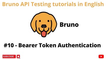 #10 | Bearer Token Authentication in Bruno | REST API Testing tutorials 4 Beginners in English | API