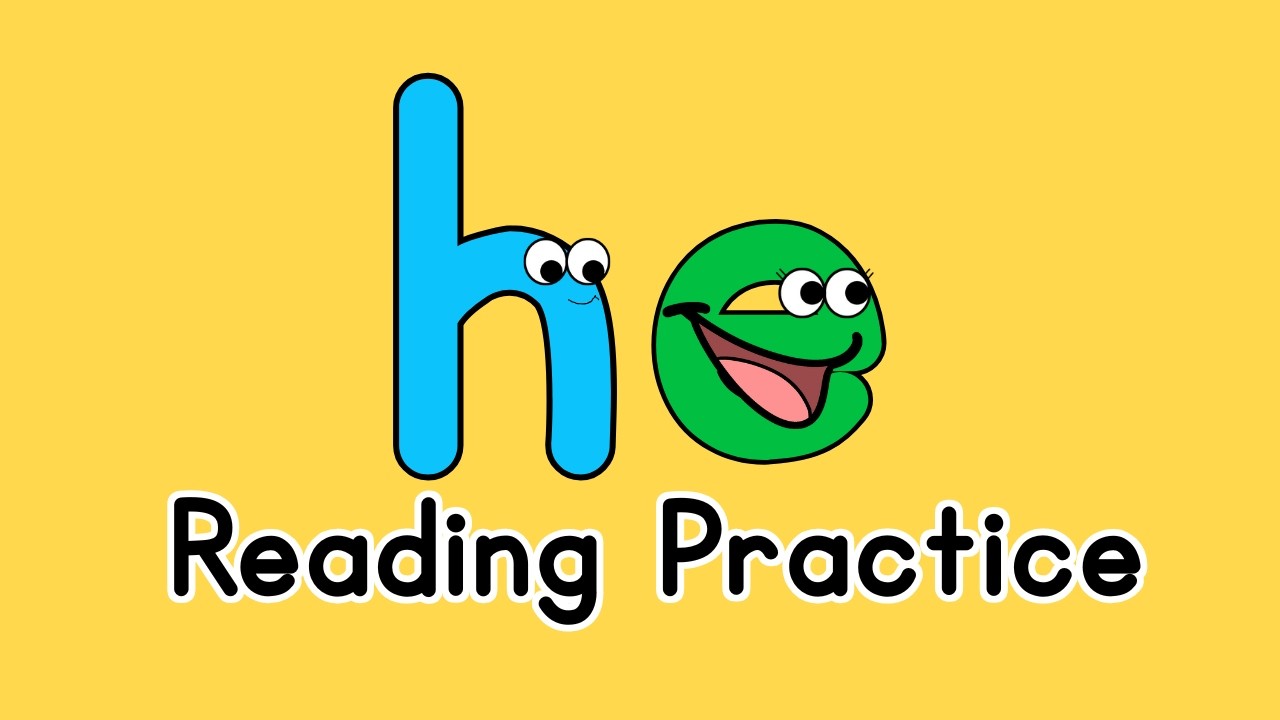 Script Word He Sight Word