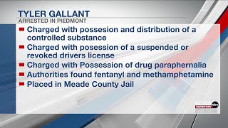 Piedmont man arrested with over 200 Fentanyl pills, other drug paraphernalia