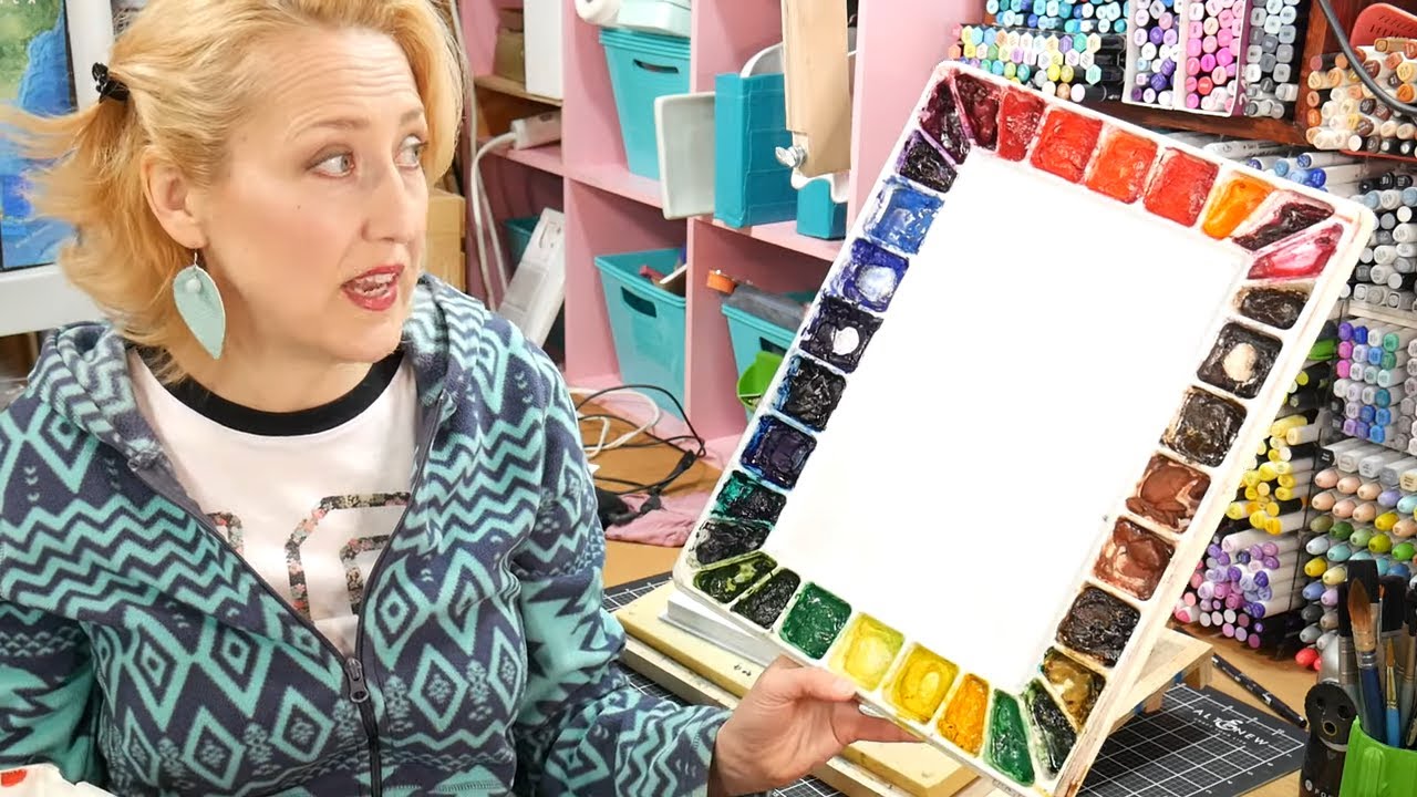 I May Have a Problem: Reviewing All of My Watercolor Pallets — Art Over Easy