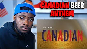 American Reacts to Molson Canadian Anthem 90