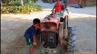 Amazing power tiller engine starting techniques - Amazing machine start (part=50) screenshot 4