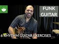 6 Funk Rhythm Guitar Exercises with Flavio Silva