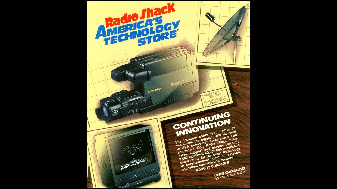 1992 Radio Shack - America's Technology Store Catalog 