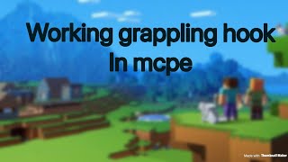 Working grappling hook in Mcpe screenshot 4