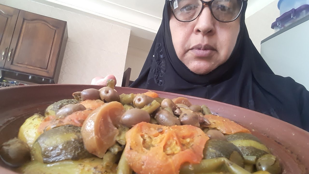 طاجين الخضر بلا اللحم بلا الدجاج بلا حوت لأصحاب رجيم معلك ولذيذ 👌👌👌