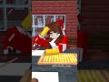 Let JJ Sister handle thr Corn For you - MAIZEN Minecraft Animation #shorts