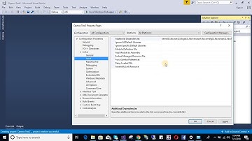 Install opencv in Visual Studio 2017 windows 10