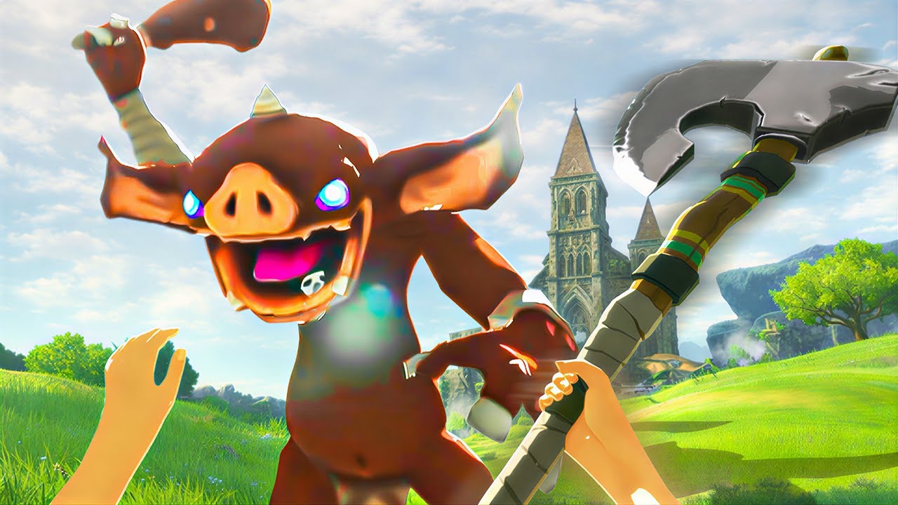 Breath of the Wild VR Mod! - BOTW VR