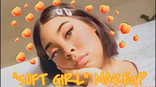 TIKTOK ”Soft Girl” Makeup Tutorial! 🍑 screenshot 1
