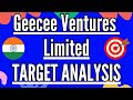  geecee ventures limited  stock target analysis