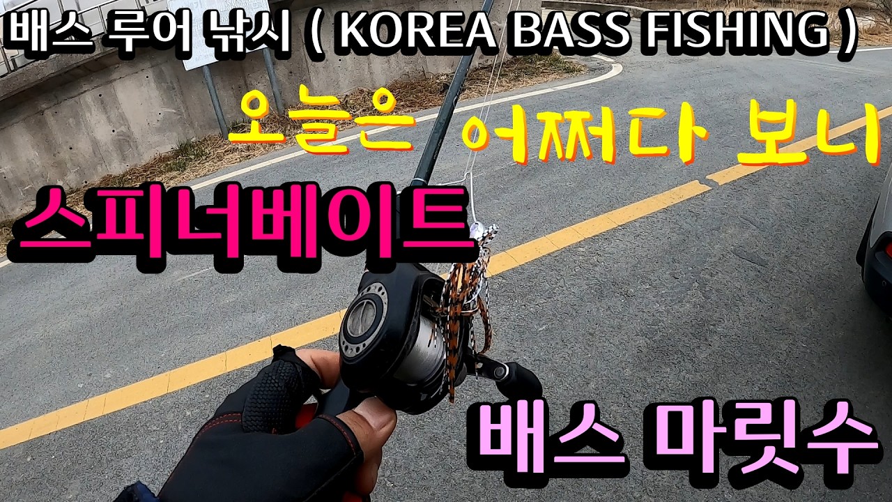 오늘은 어쩌다 보니 스피너베이트 배스 마릿수 KOREA BASS FISHING