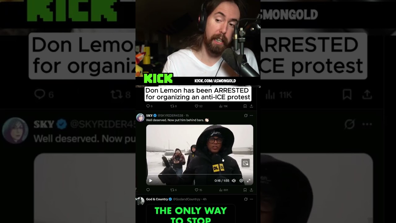 Don Lemon has been ARRESTED for organizing an anti-ICE protest