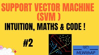 Support Vector Machine (SVM) #2 ! Kernel Trick of SVM ! Clearly explained!