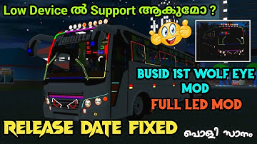 🔴New ZedPro Mod For Bussid  || Release Date Fixed 🤩 || Review || TMK GAMING