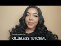 Frontal illusion ft Aliqueen hair. Glueless wig installation tutorial | South African YouTuber