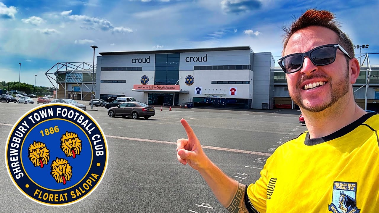 Shrewsbury Town LIVE Stadium Tour ⚽️ NEW MEADOW YouTube