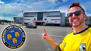 LIVE Stadium Tour 👉🏾 SHREWSBURY TOWN ⚽️ NEW MEADOW